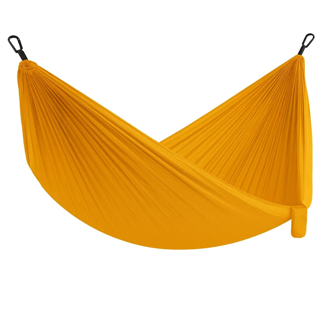 Gelbe Nylon-Hängematte 300x200 cm