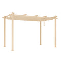 Pergola Aluminium Beige 3x4m