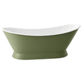 Freistehende Badewanne Acryl Grün 170 cm